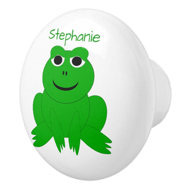 Frog Design Personalised Keramikknauf (Rechts)