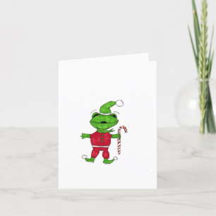 Frog Elf Dankeskarte