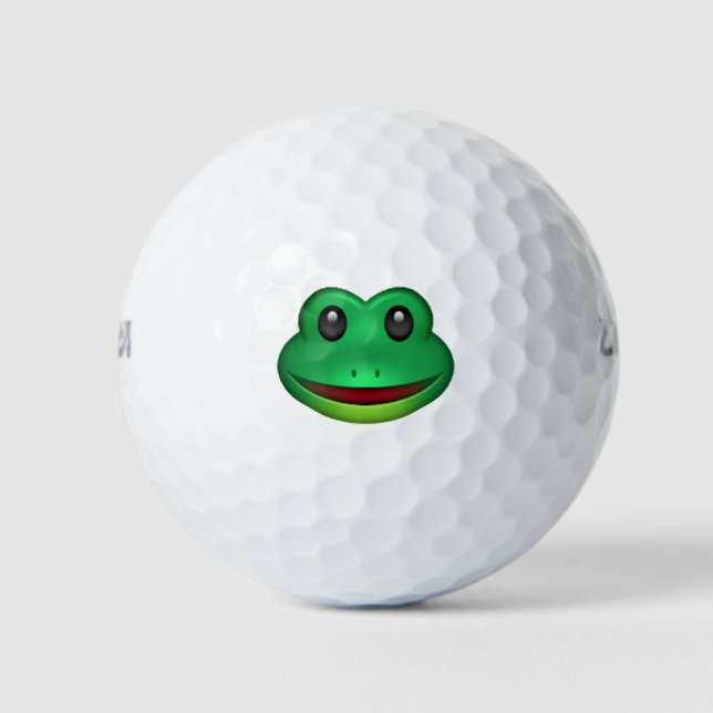 Frog - Emoji Golfball (Vorderseite)
