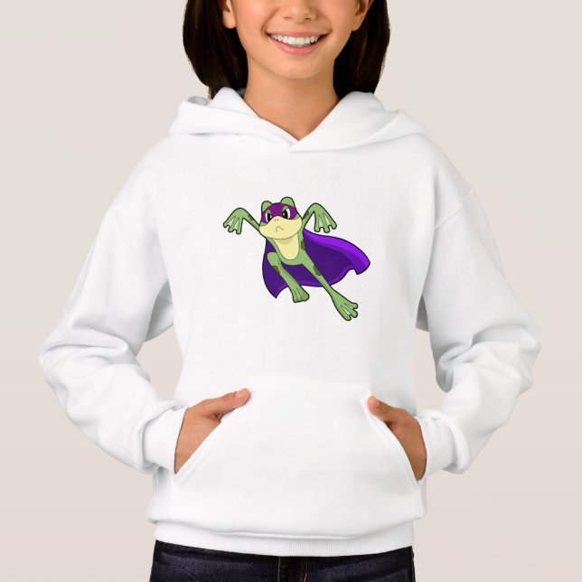 Frog Hero Hoodie (Vorderseite)