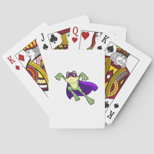 Frog Hero Spielkarten (Rückseite)