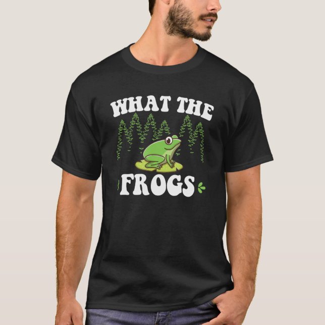 Frog Hunting for Toad Gigger Frog Catcher Frogging T-Shirt (Vorderseite)