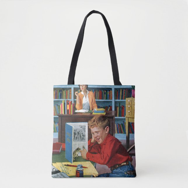 Frog in der Bibliothek Tasche (Vorderseite)