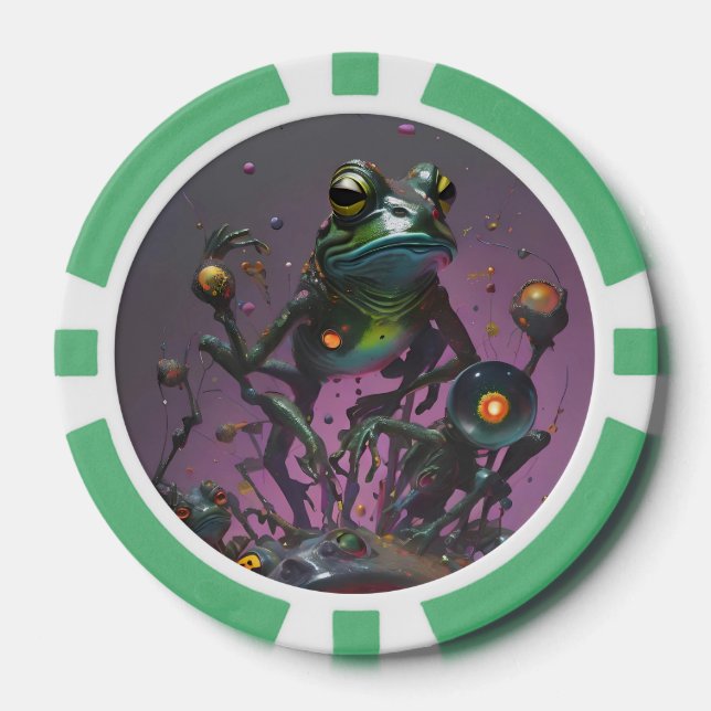 Frog It All II  Pokerchips (Vorderseite)