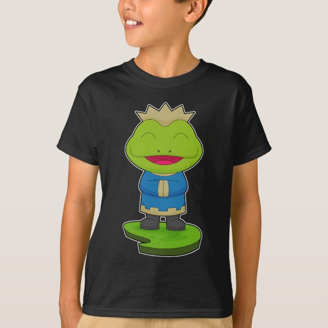 Frog King Crown T-Shirt (Vorderseite)
