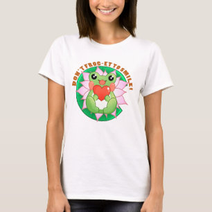 Frog Love – Cute Motivational Art T-Shirt
