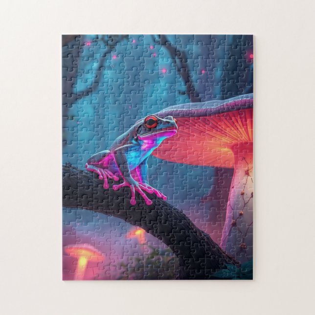 Frog Magic Mushroom (Vertikal)