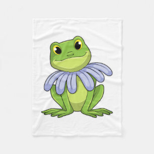Frog mit Daisy Fleecedecke