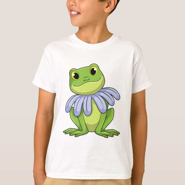 Frog mit Daisy T-Shirt (Vorderseite)