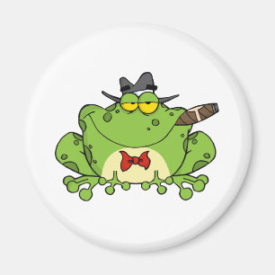 Frog Mobster Magnet