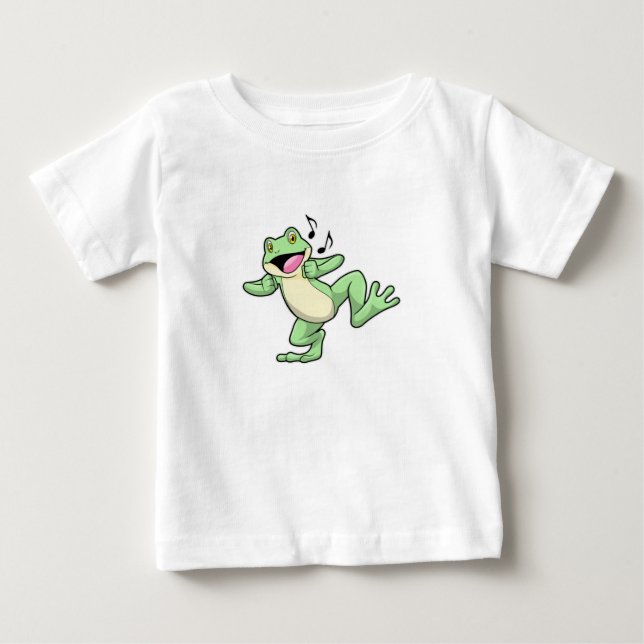 Frog Music Dance Baby T-shirt (Vorderseite)