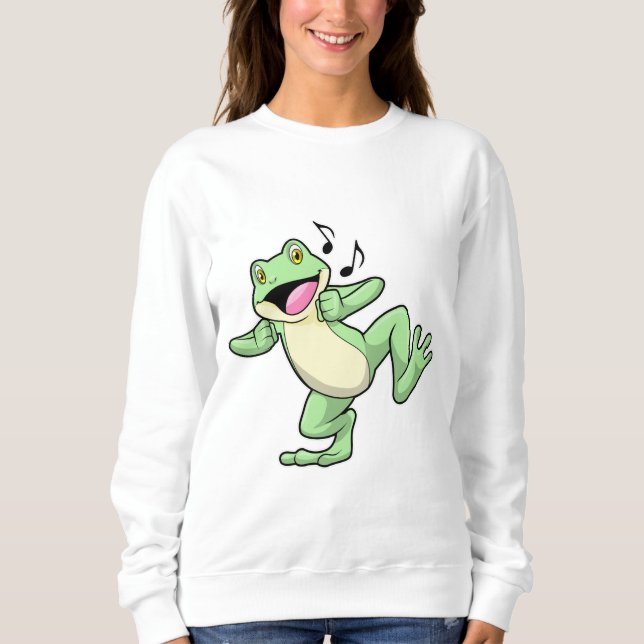 Frog Music Dance Sweatshirt (Vorderseite)