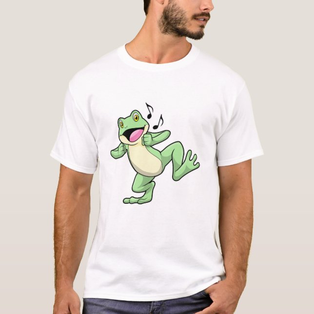 Frog Music Dance T-Shirt (Vorderseite)