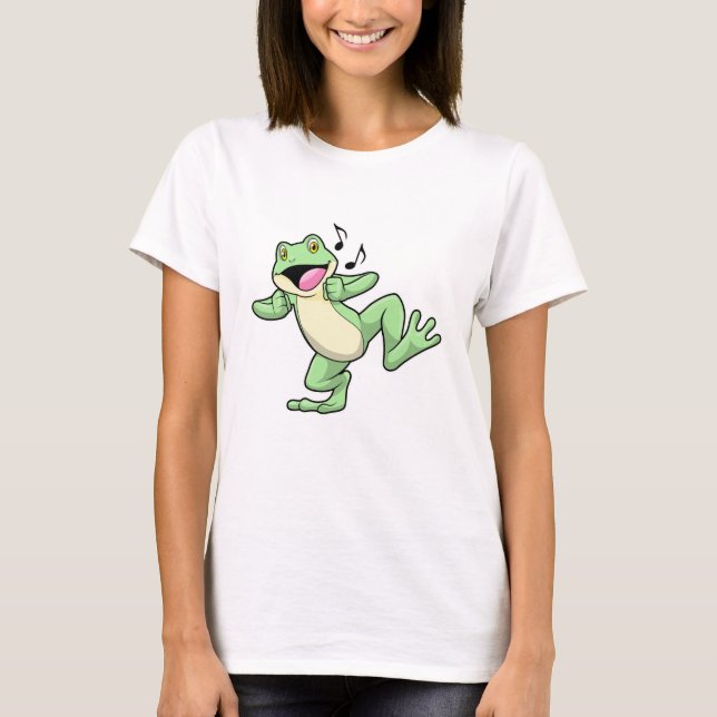 Frog Music Dance T-Shirt (Vorderseite)