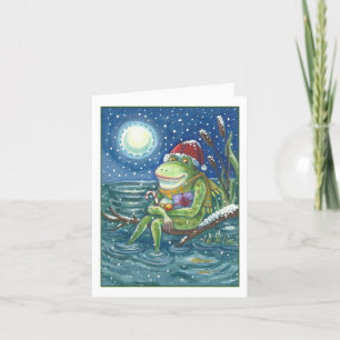 FROG ON JOURNAL VACANCES NOËL CARTE DE RECONNAISSA