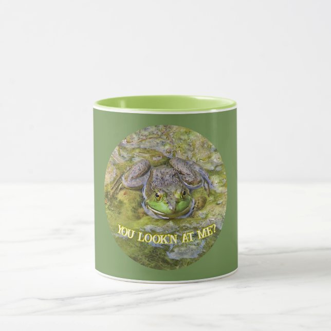 FROG PEERING AN DICH / DU SIEHST AN MIR? TASSE (Zentrum)