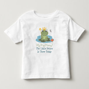 Frog Prince 3. Geburtstag T - Shirt