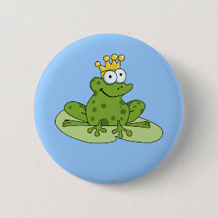 Frog Prince Button