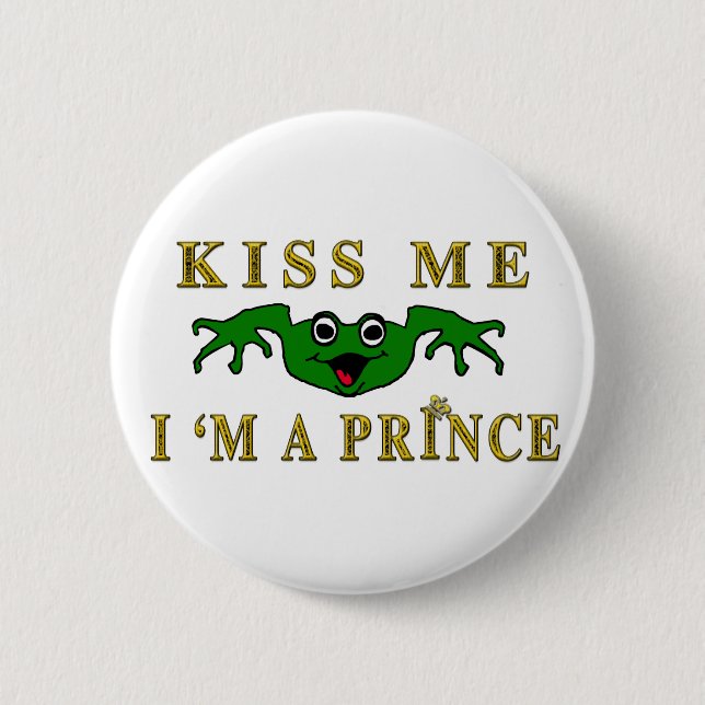 Frog Prince Button (Vorderseite)