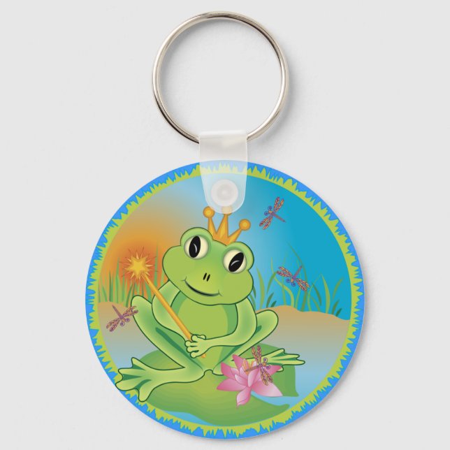 Frog Prince Schlüsselanhänger (Vorderseite)
