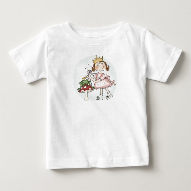 Frog Princess Baby T-shirt (Vorderseite)
