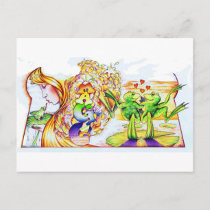 Frog Princess Postkarte