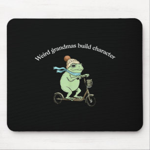 Frog Scooter seltsame Oma Build Charakter Mousepad