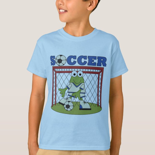 Frog Soccer Goalie Tshirts und Geschenke (Vorderseite)