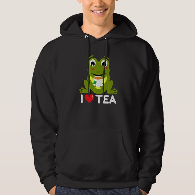 Frog Tea Drinker Tee Tasse (Vorderseite)