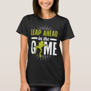 Frog Toad Leap im Spiel T-Shirt