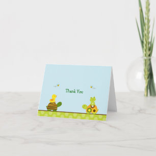 Frog Turtle Canard Merci Cartes de notes