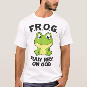 Frog verlässt sich voll und ganz auf den Christlic T-Shirt