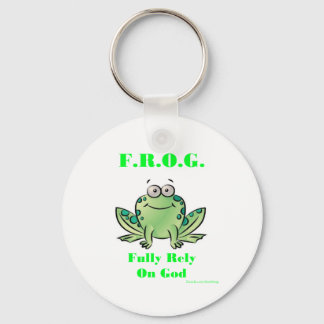 FROG (Voll auf Gott angewiesen) Schlüsselanhänger
