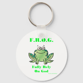 FROG (Voll auf Gott angewiesen) Schlüsselanhänger