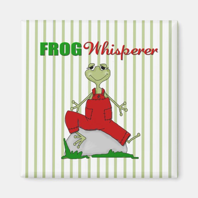 Frog Whisperer Magnet (Vorne)