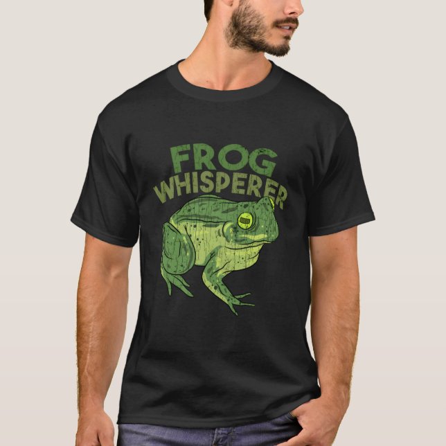 Frog Whisperer T-Shirt (Vorderseite)
