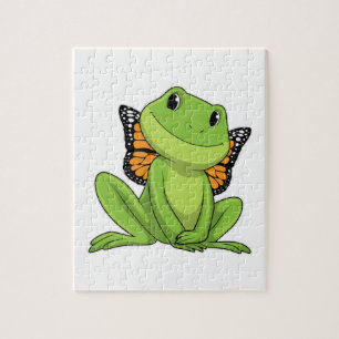 Frog with Butterfly