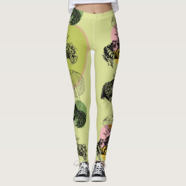 Frogcore und Mushrooms Lover Ästhetik Leggings