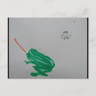 Frogger Postkarte
