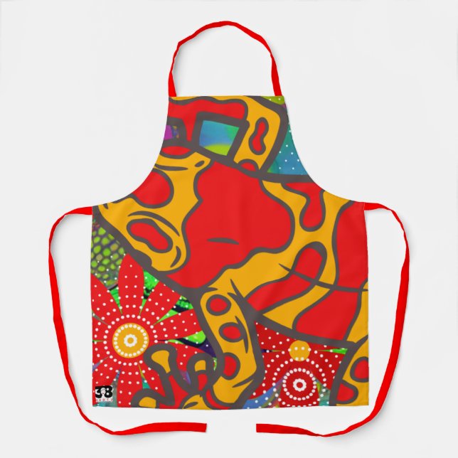 Frogger Schürze (Vorderseite)