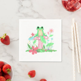 Froggie Fun Napkins Serviette