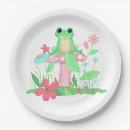 Froggie Fun  Pappteller