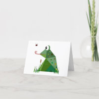 Froggie-Grußkarte