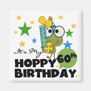 Froggie hopfenreicher 60. Geburtstag Magnet