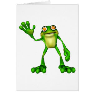 Froggie la chouette grenouille à caricatures