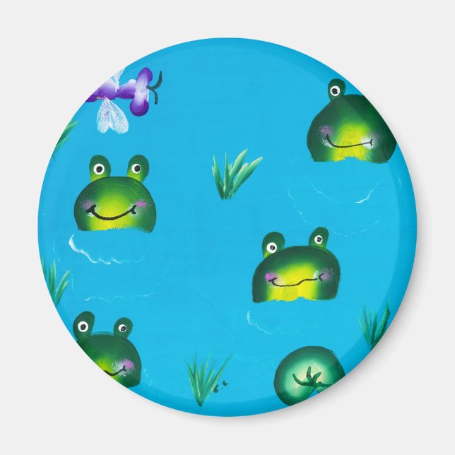FROGGIE POND Magnet (Vorne)