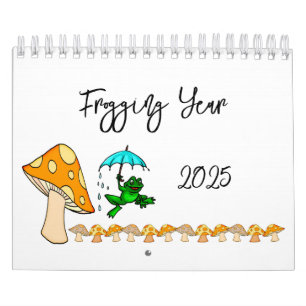 Frogging-Kalender 2025 - Mushroom Kalender
