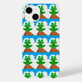 Froggy auf einem Hill Phone Case