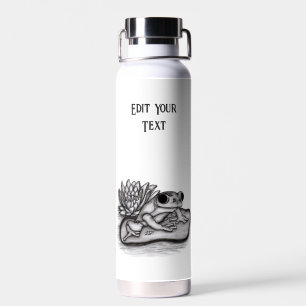 Froggy , Bearbeiten Sie Ihren Text Trinkflasche