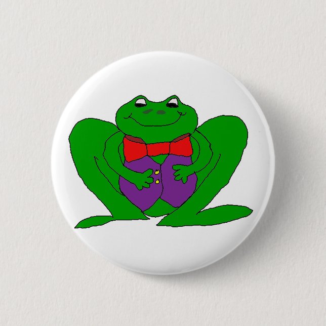 Froggy Button (Vorderseite)